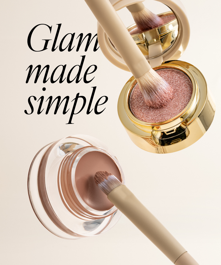One & Done Eyeshadow | Satin Glow Foundation Brush