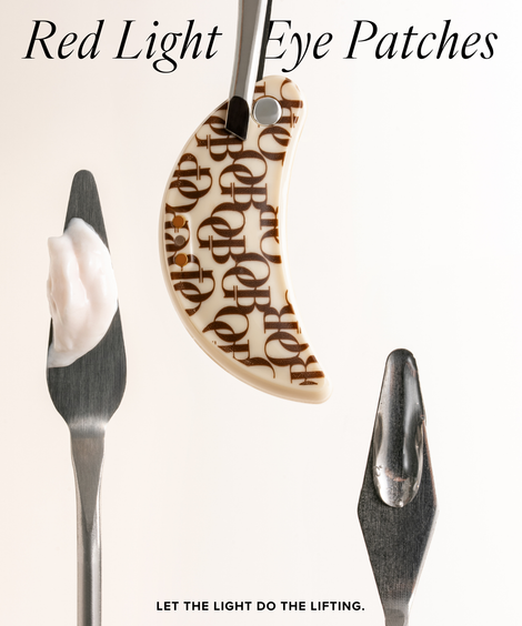 OGB Red Light Eye Patches Foundation Brush