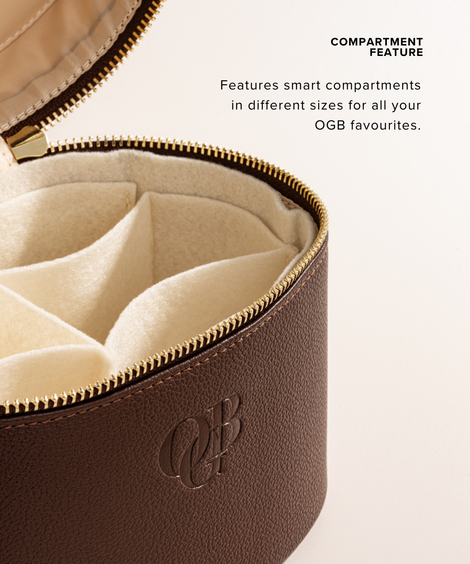 Vanity Case Chocolate Foundation Brush