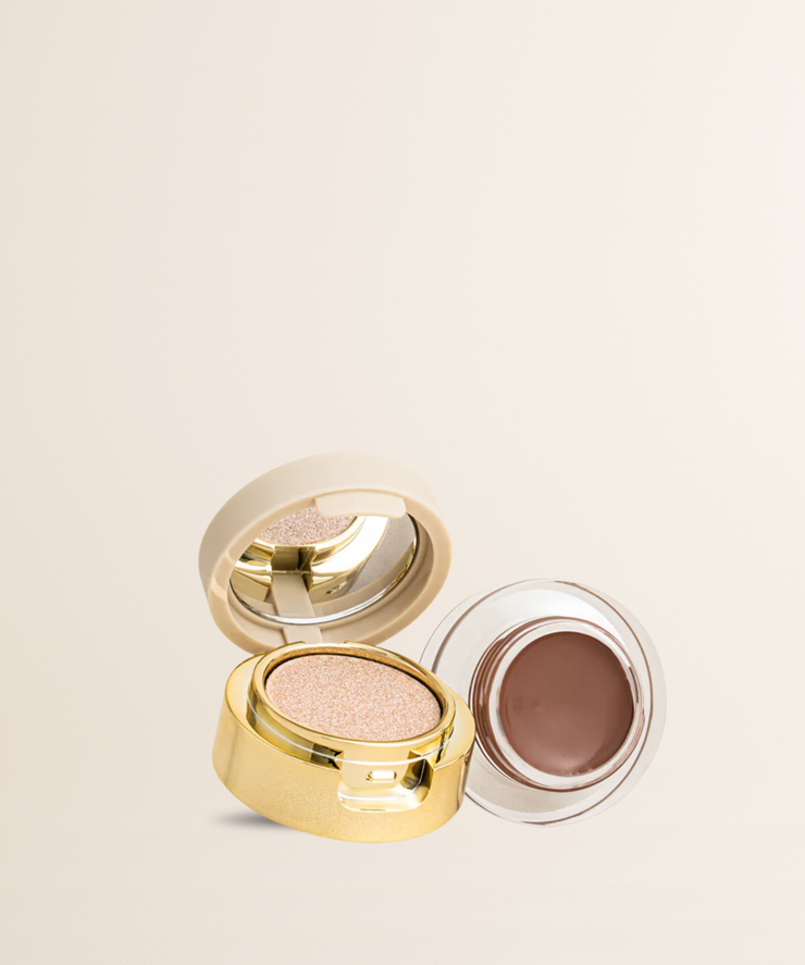 One & Done Eyeshadow | Blushed Sand Foundation Brush
