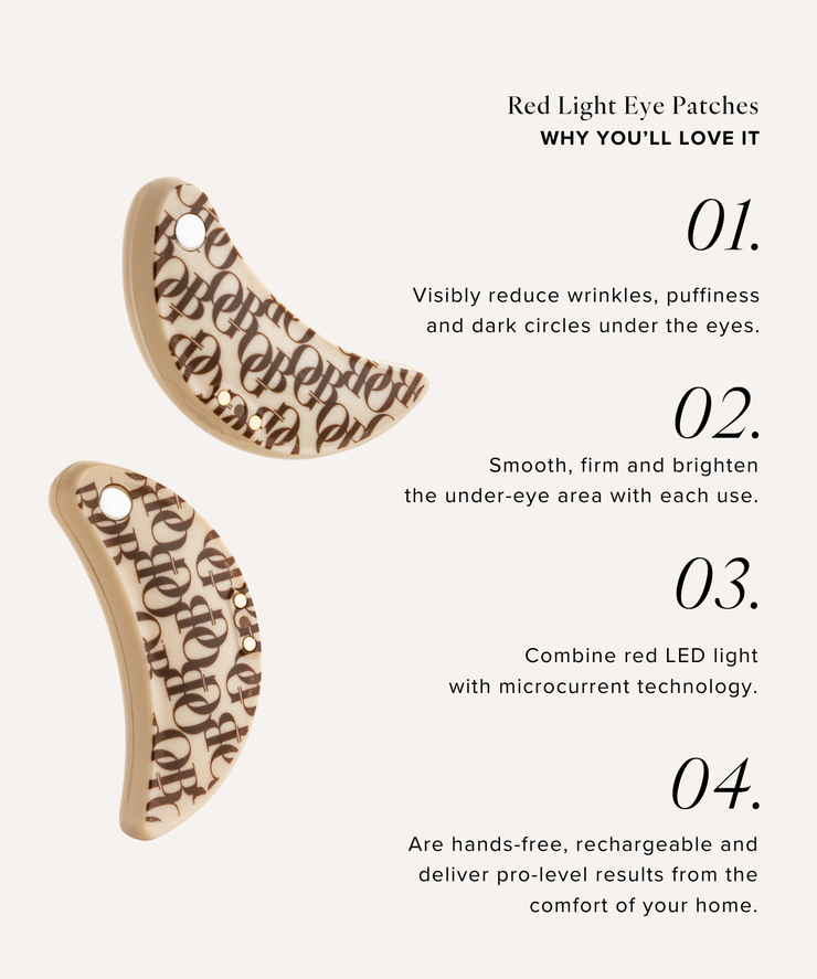 OGB Red Light Eye Patches Foundation Brush