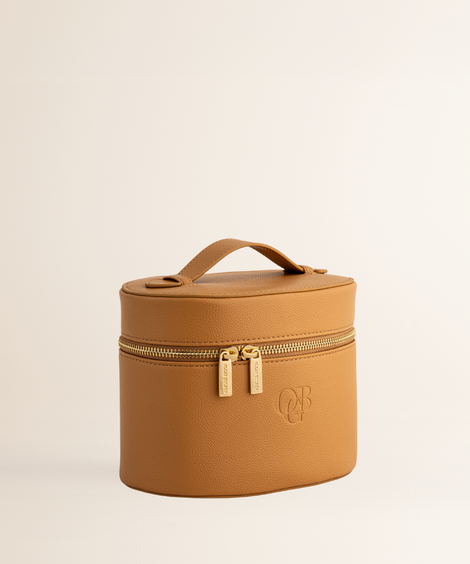 Vanity Case Cognac Foundation Brush