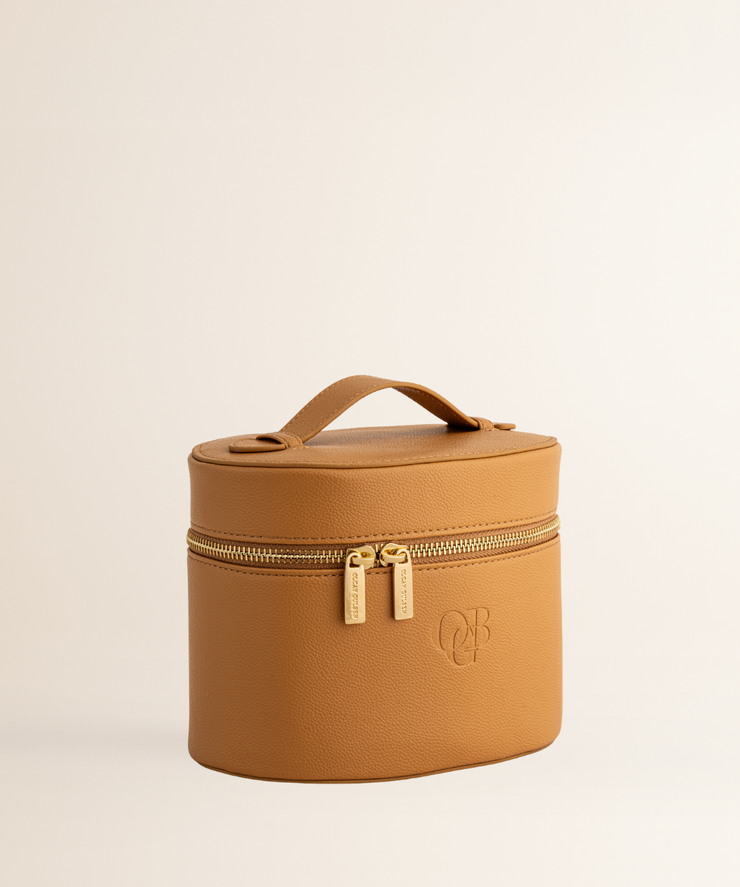 Vanity Case Cognac Foundation Brush