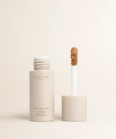 Best Skin Ever CC Cream + Brightening Concealer Bundle| Medium Dark Foundation Brush