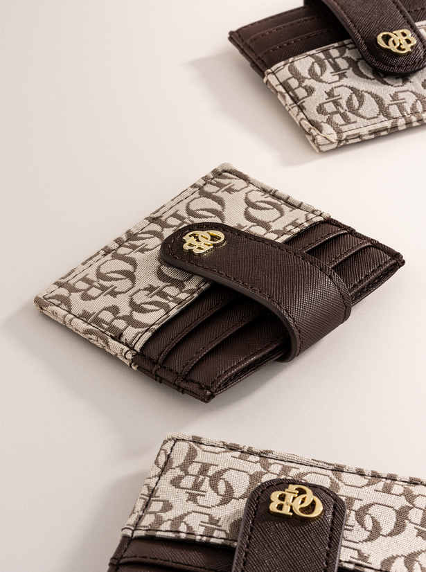 Jacquard Card Holder