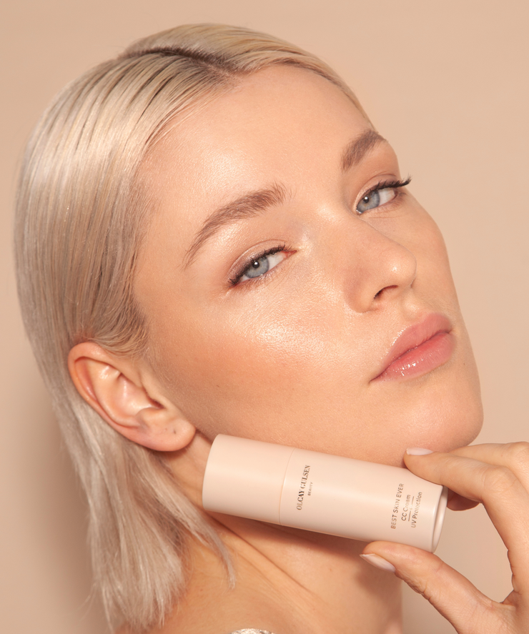 Best Skin Ever CC Cream + Brightening Concealer Bundle| Fair Foundation Brush