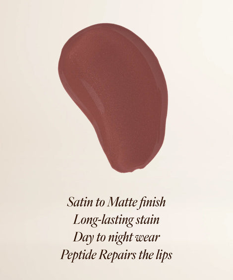 Satin Lip Stain | Cashmere Foundation Brush