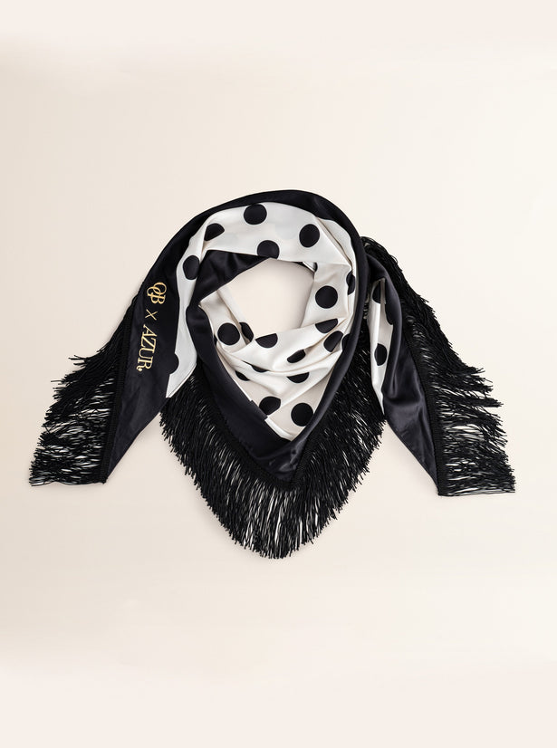 OGB x Azur | Dot Print Scarf