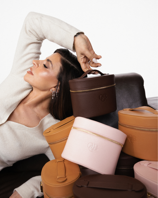 Vanity Case Cognac