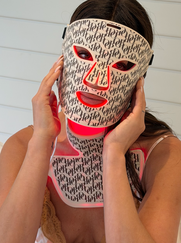 Neck & Decolleté Red LED Light Mask