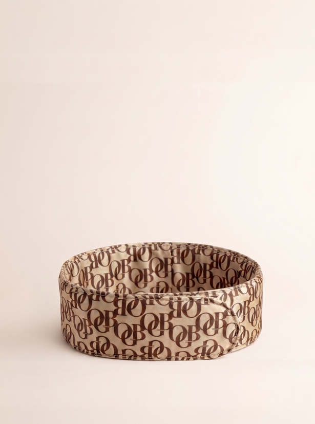 Satin Jacquard Print Headband